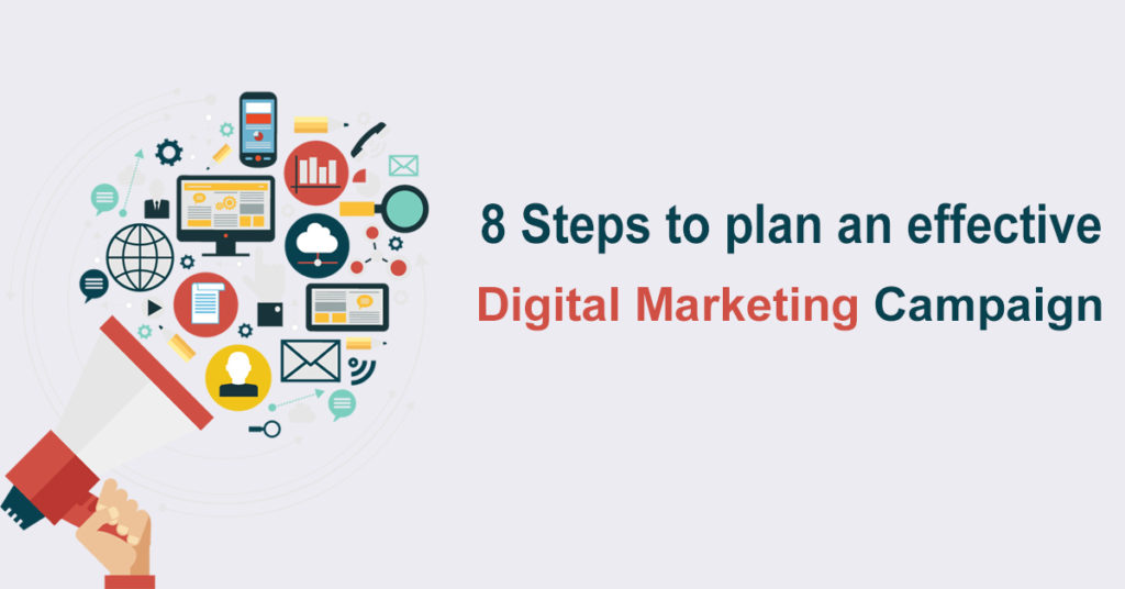 8 Effective steps to plan digital marketing