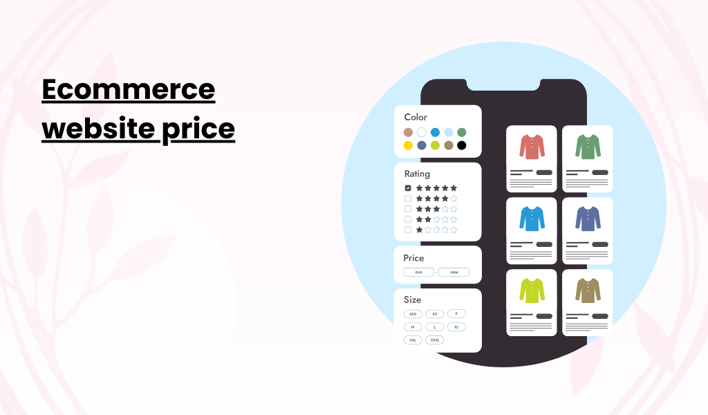 Ecommerce website price